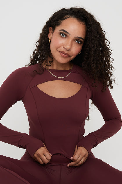 SKINLUXE CUT OUT LONG SLEEVE TOP - … curated on LTK