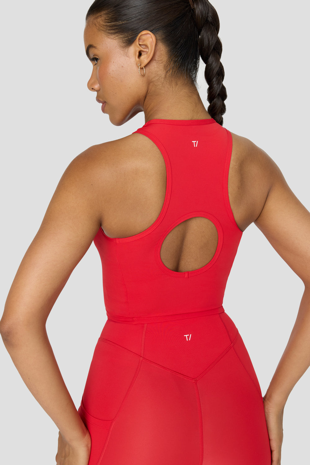 FORMTECH OPEN BACK RACER TANK - CHILLI RED