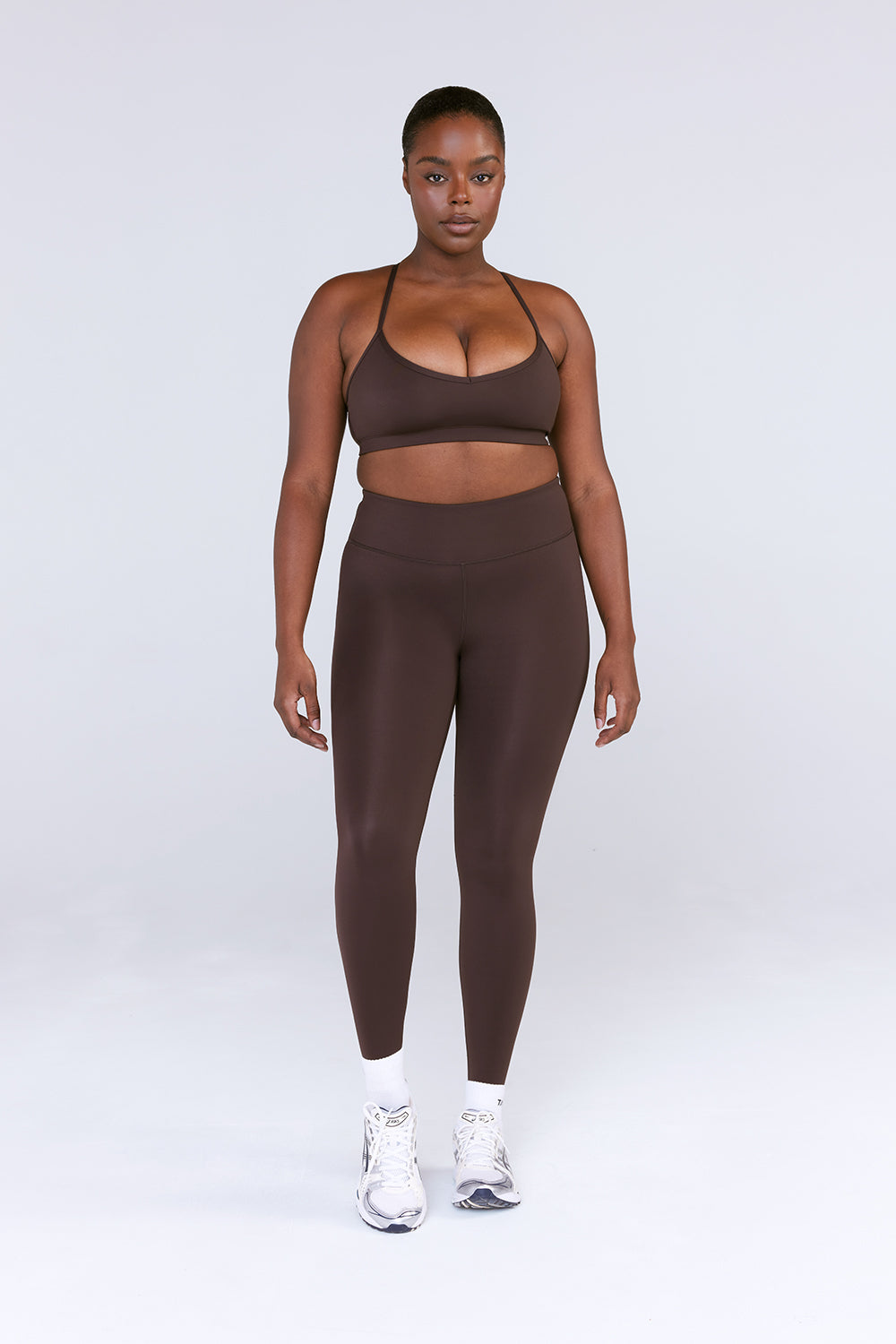 SKINLUXE HIGH WAISTED LEGGING - ESPRESSO