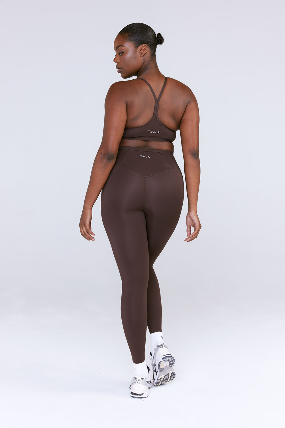 SKINLUXE HIGH WAISTED LEGGING - ESPRESSO