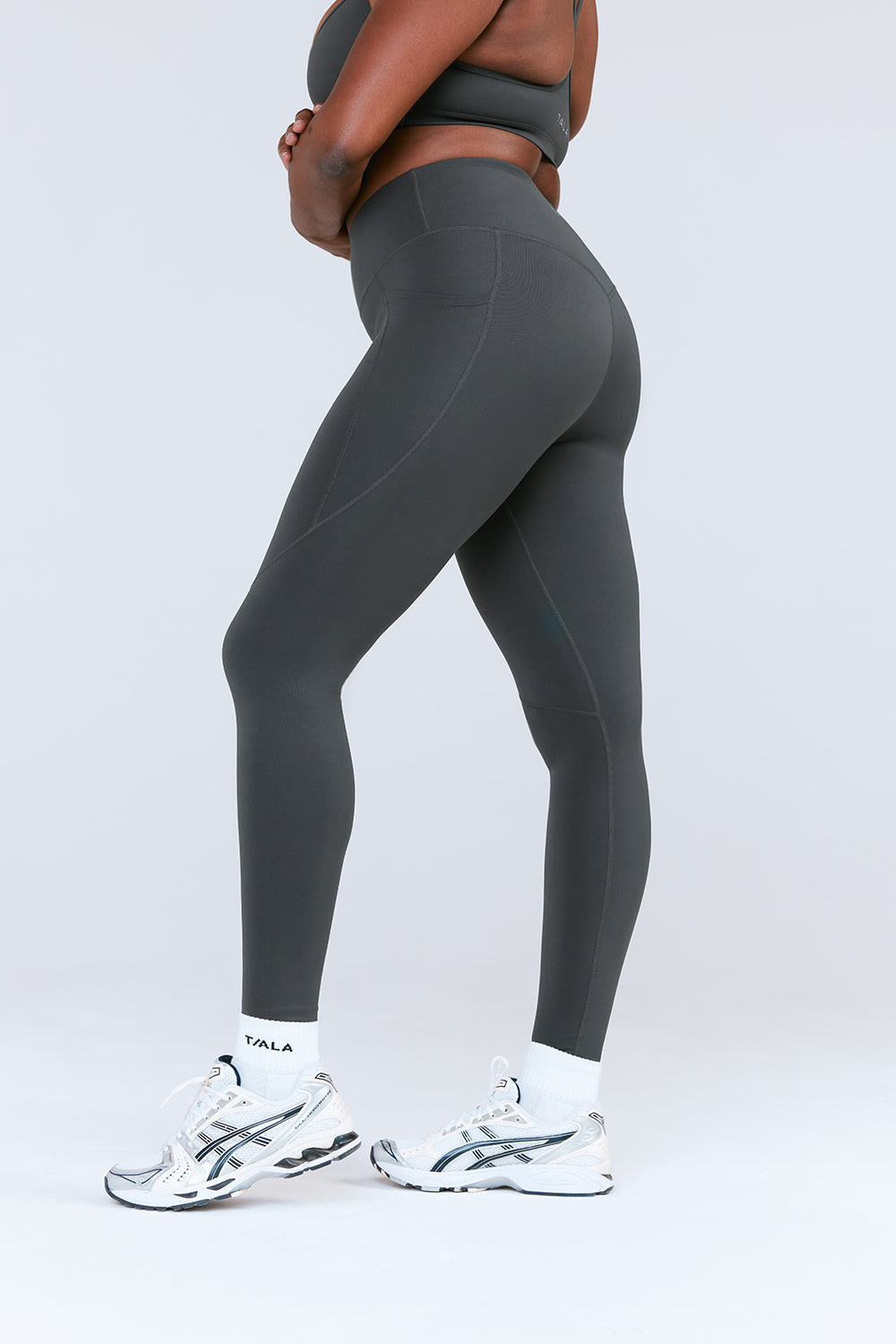 Sustainable Activewear F/L High Waisted leggings with Pockets