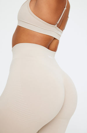 SCULPT SEAMLESS SCRUNCH LEGGING - CHAI MARL