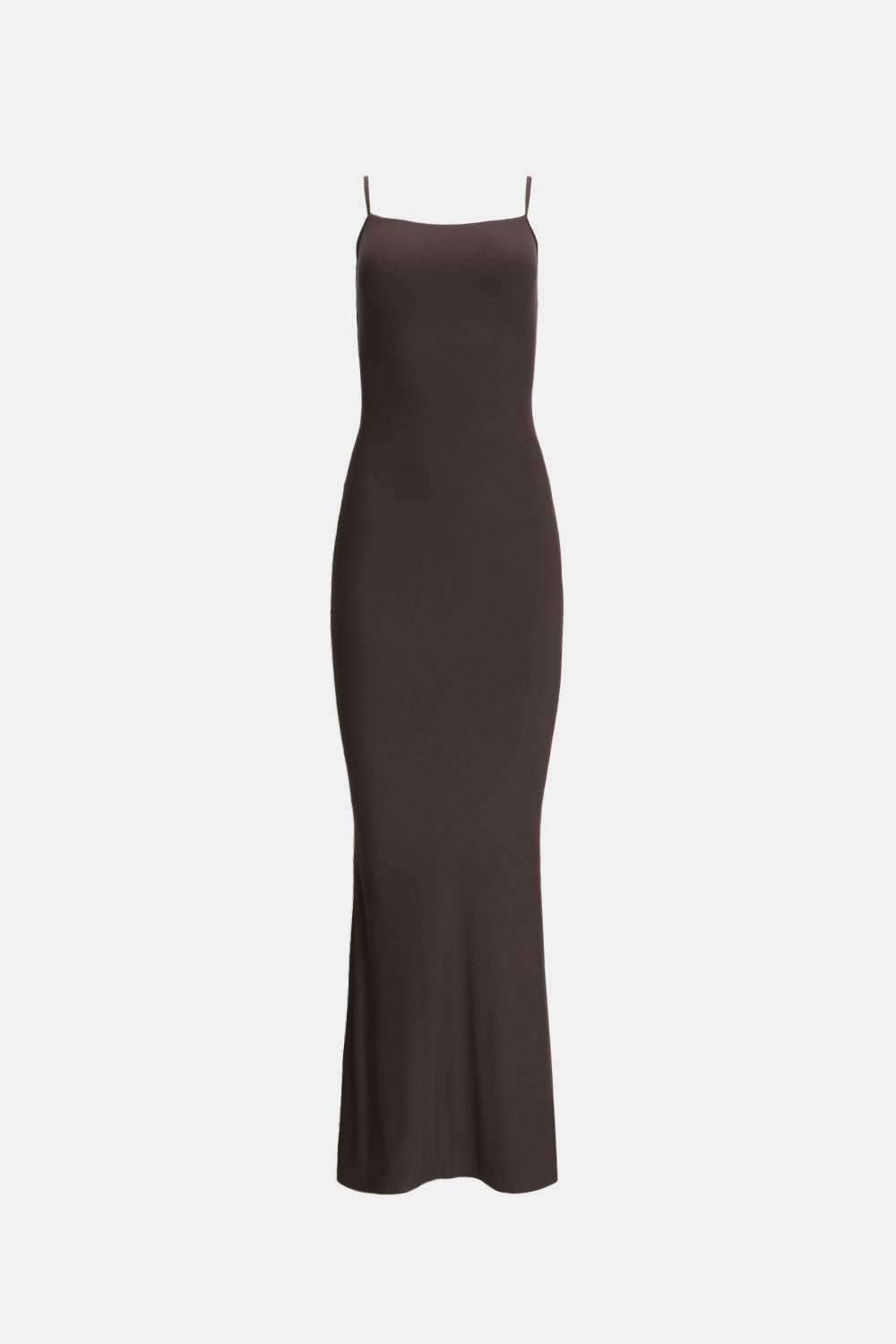 365 SCULPTING LOUNGE CAMI MAXI DRESS - ESPRESSO