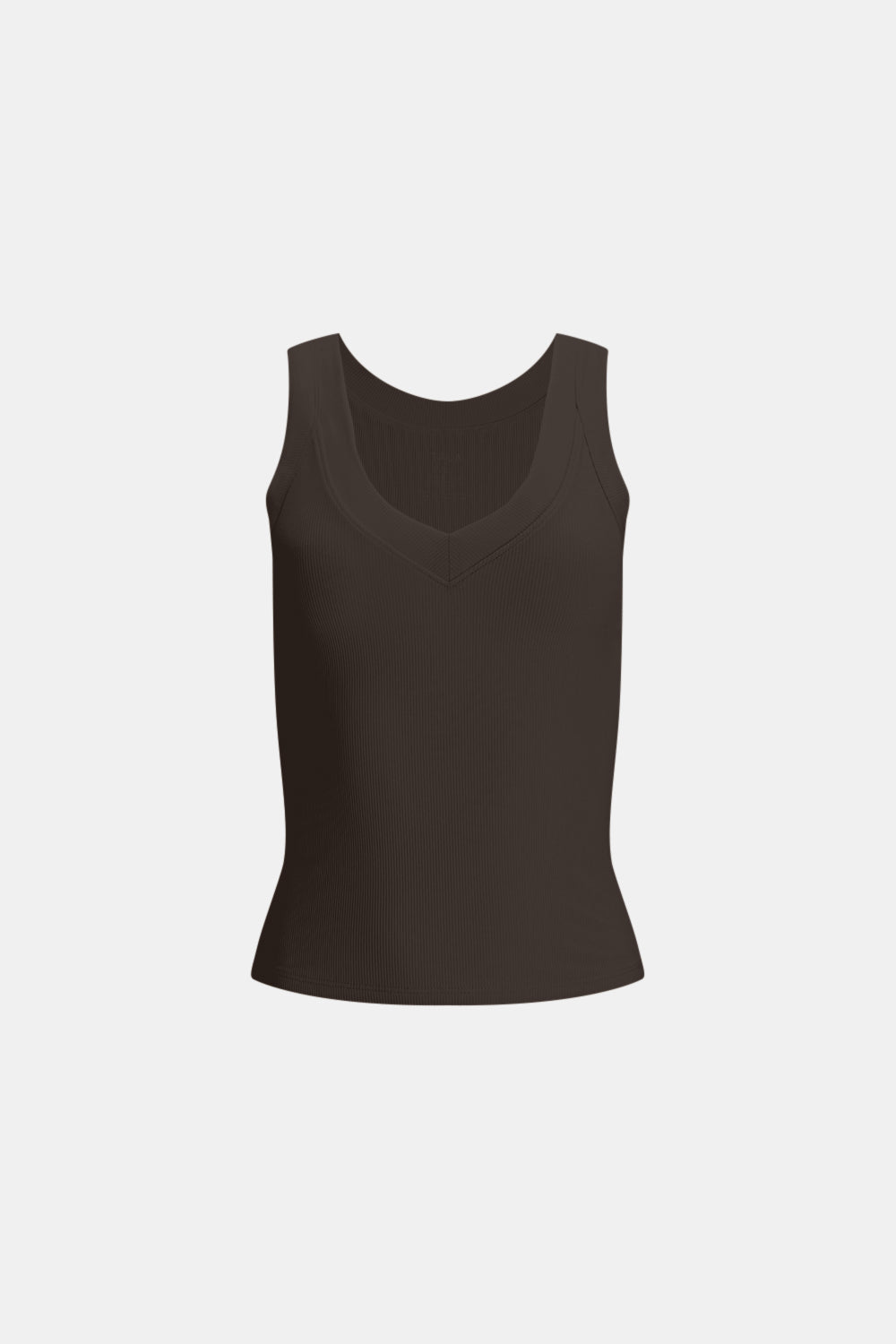 365 SCULPTING LOUNGE REVERSIBLE TANK - ESPRESSO