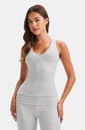 365 SCULPTING LOUNGE REVERSIBLE TANK - GREY MARL