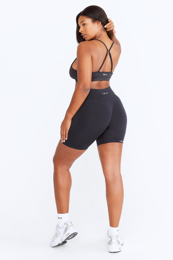 Amplify Short 6.5” - Shadow  High waisted short, Form fitting