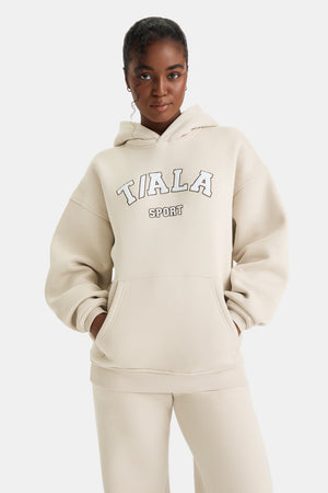 OVERSIZED CLUB HOODIE - CHAI