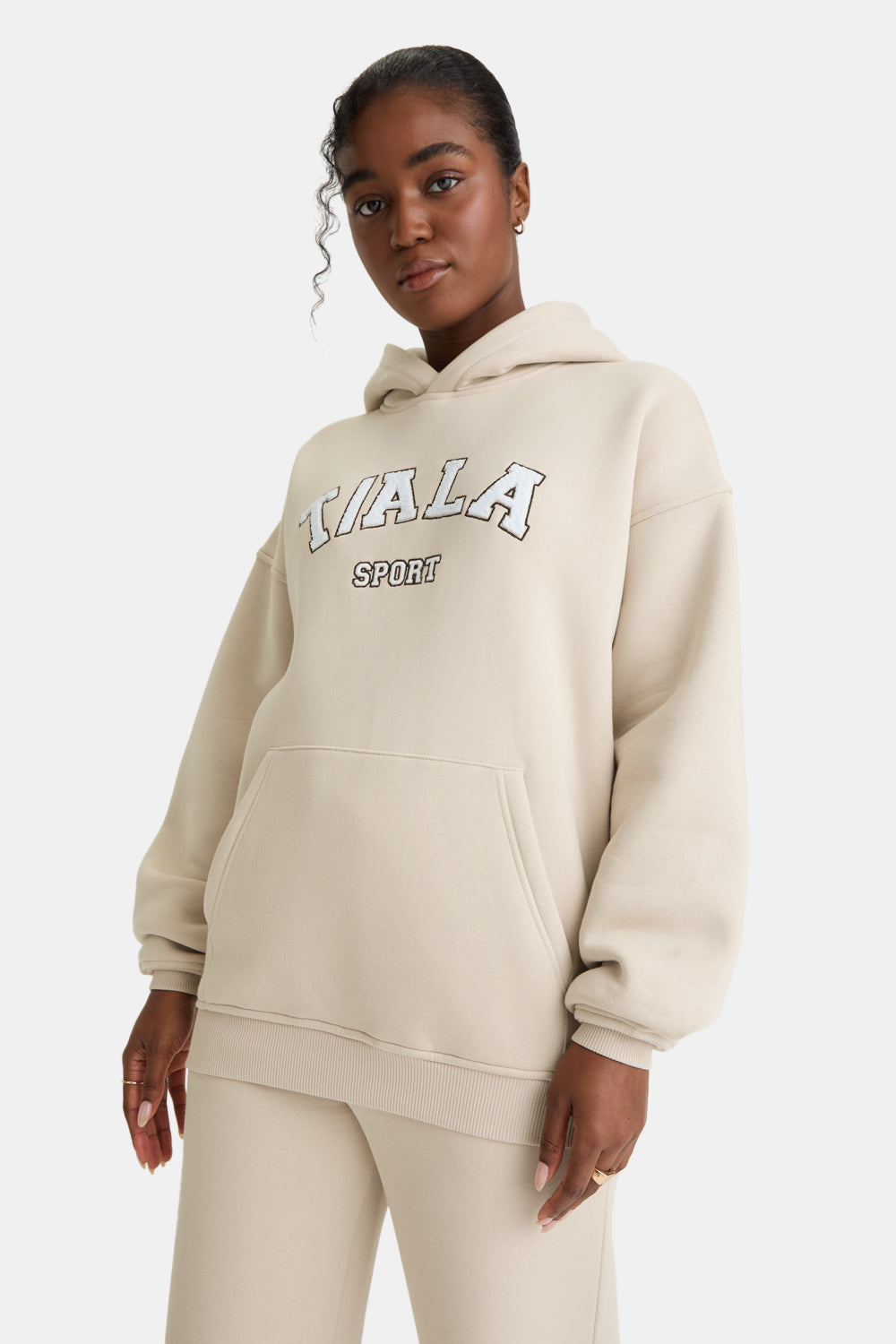 OVERSIZED CLUB HOODIE - CHAI