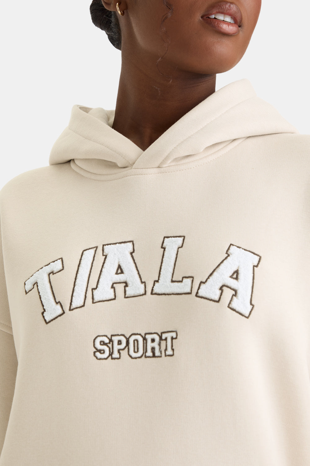 OVERSIZED CLUB HOODIE - CHAI