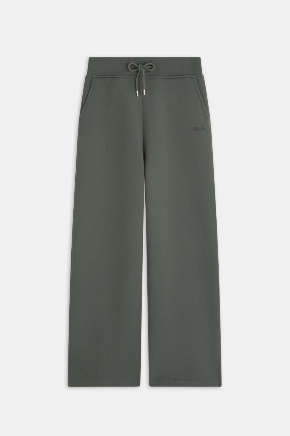 WIDE LEG CLUB LOGO JOGGER - DARK OLIVE