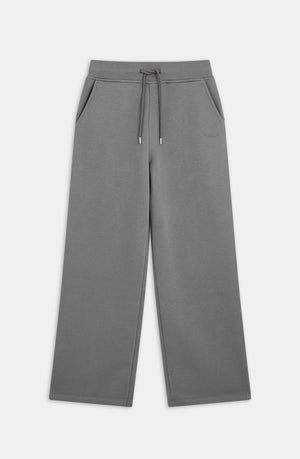 WIDE LEG CLUB LOGO JOGGER - SLATE GREY