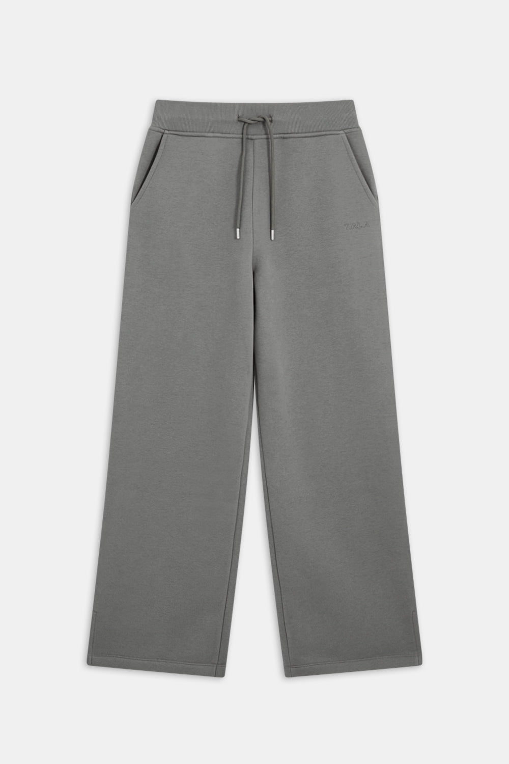 WIDE LEG CLUB LOGO JOGGER - SLATE GREY