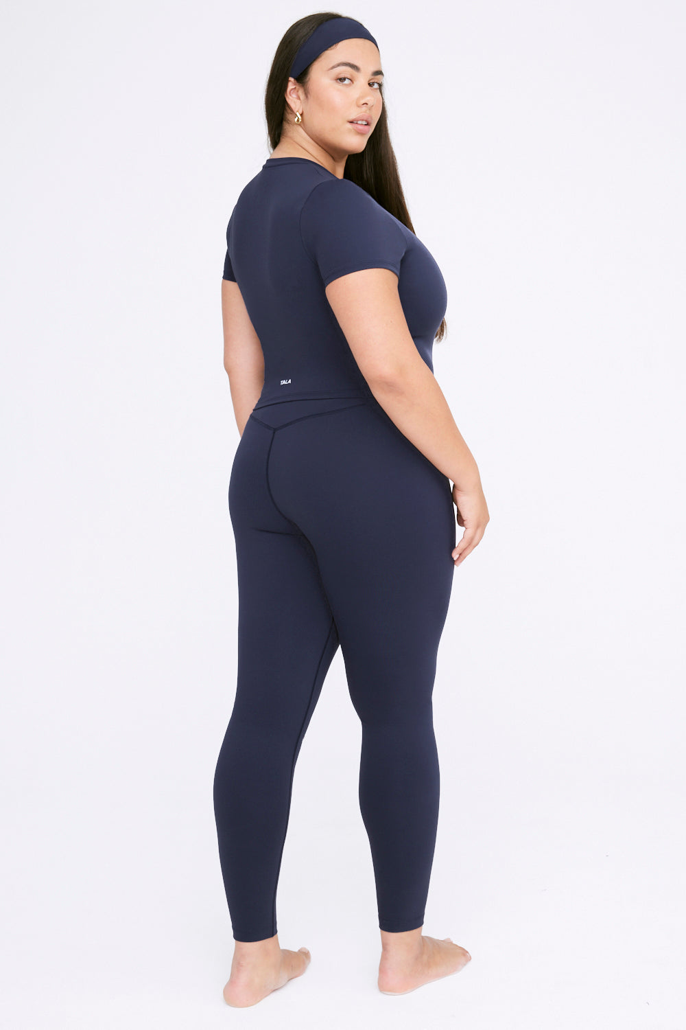 DAYFLEX WRAP HIGH WAISTED LEGGING - NAVY