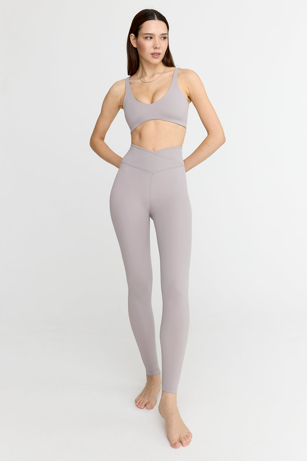 DAYFLEX PUSH-UP SPORTS BRA - TAUPE