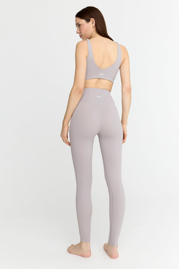 Flex High Waist Legging - Dark Gray – Tasgal Activewear
