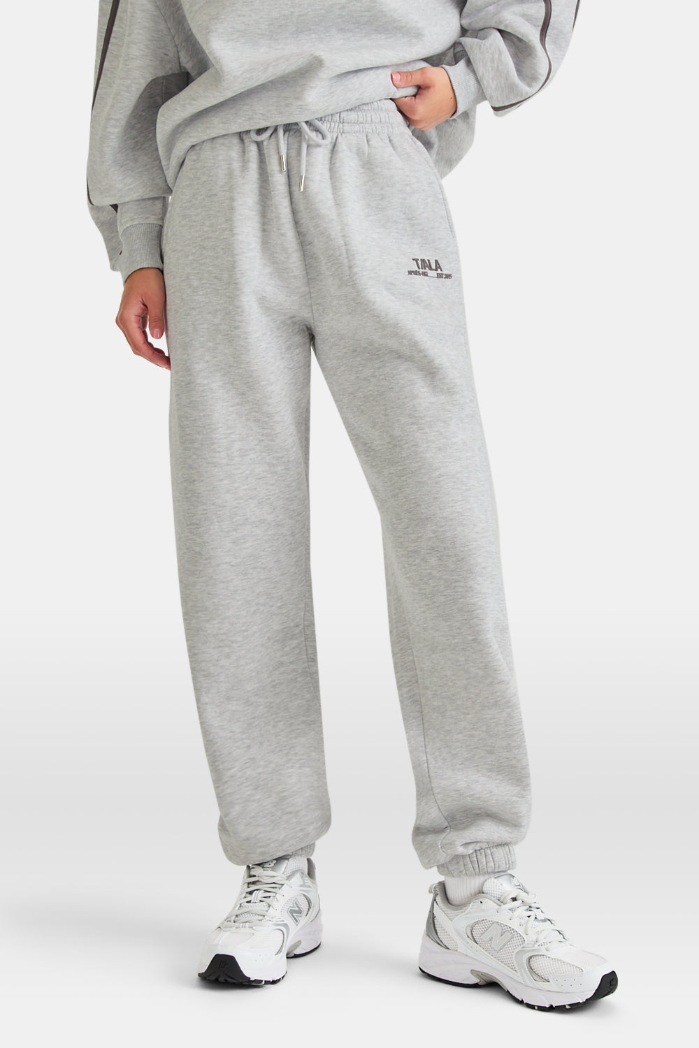 TALA WINTER SPORTS CUFFED JOGGER - GREY MARL