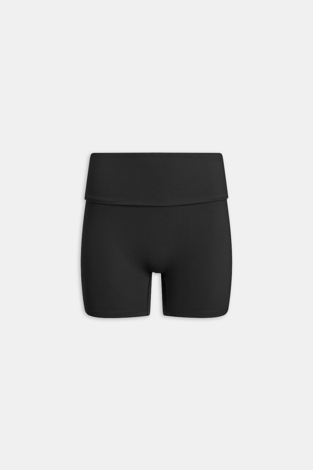 DAYFLEX MULTIWAY FOLD WAIST CYCLING SHORTS - SHADOW BLACK