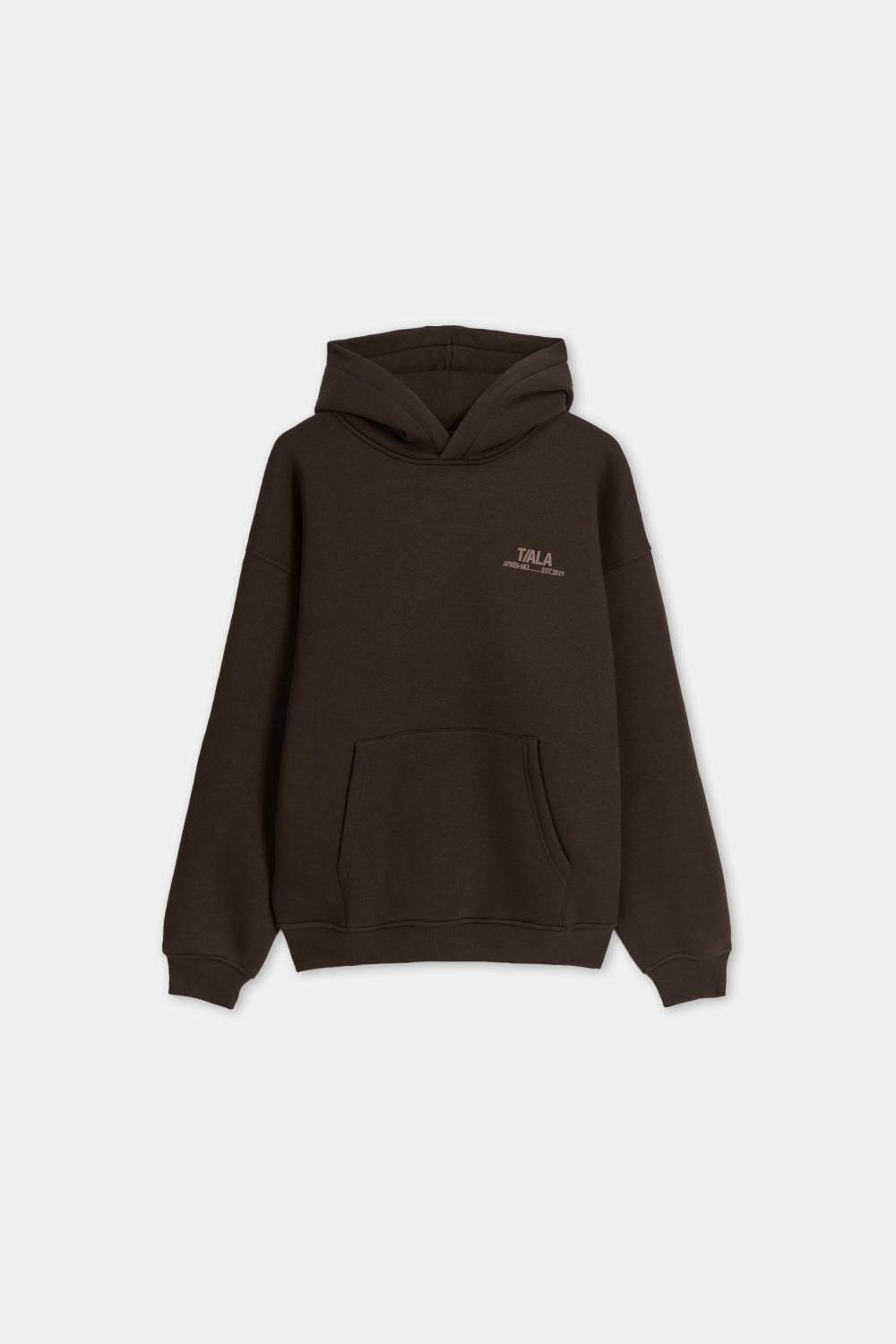 TALA WINTER SPORTS OVERSIZED HOODIE - AMERICANO