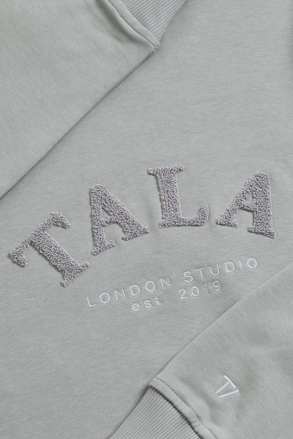 TALA STUDIO OVERSIZED LONGLINE SWEATSHIRT- SOFT SAGE