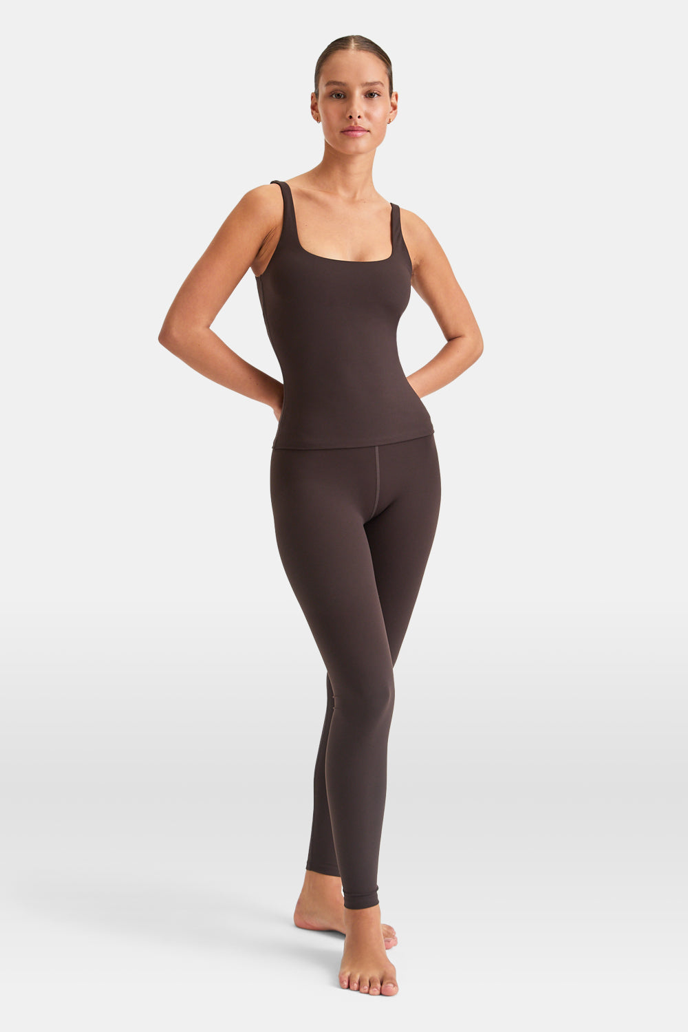 DAYFLEX HIGH WAISTED LEGGING - AMERICANO