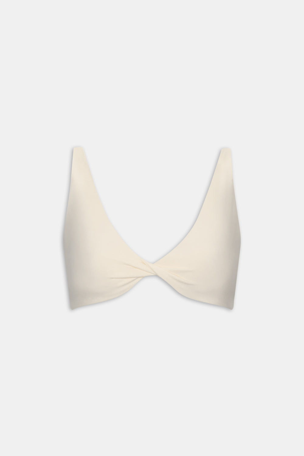 DAYFLEX TWIST FRONT SPORTS BRA - BUTTERMILK