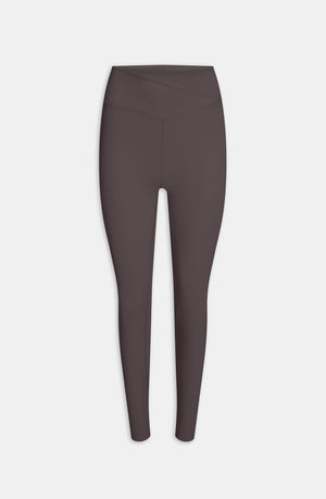 DAYFLEX WRAP HIGH WAISTED LEGGING - COOL ESPRESSO