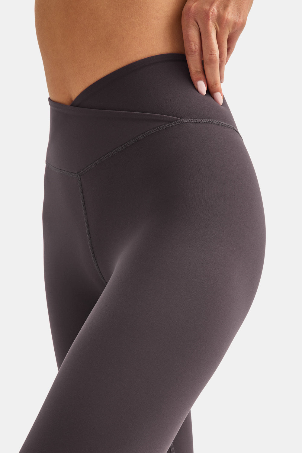 DAYFLEX WRAP HIGH WAISTED LEGGING - COOL ESPRESSO