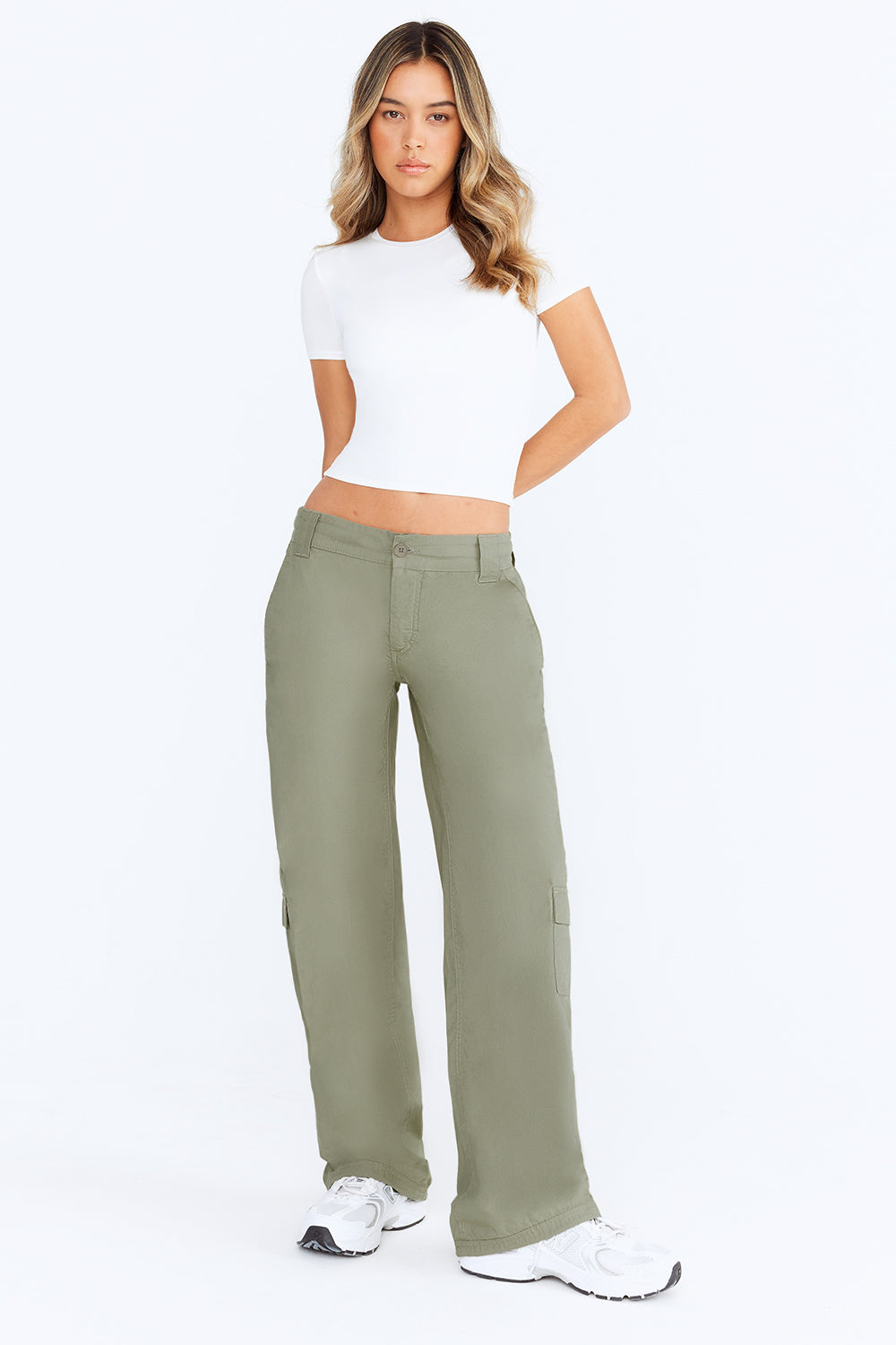 ADJUSTABLE CARGO TROUSER - VINTAGE KHAKI