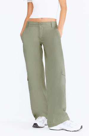 ADJUSTABLE CARGO TROUSER - VINTAGE KHAKI