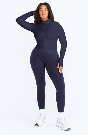 SCULPT SEAMLESS SCRUNCH LEGGING - NAVY MARL