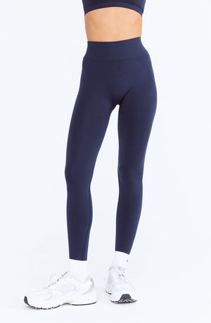 SCULPT SEAMLESS SCRUNCH LEGGING - NAVY MARL