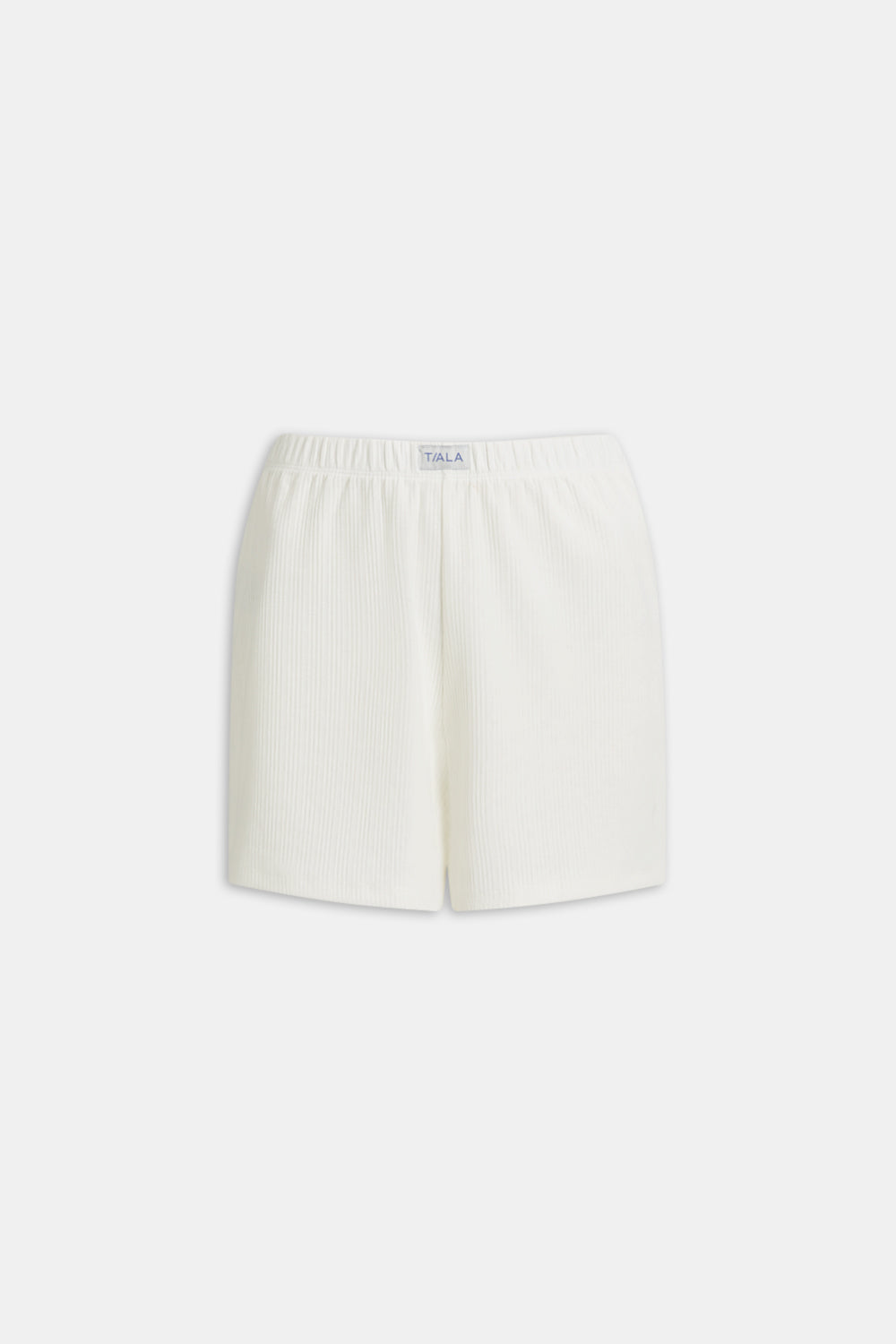 SOFT LOUNGE PYJAMA SHORTS - COCONUT MILK