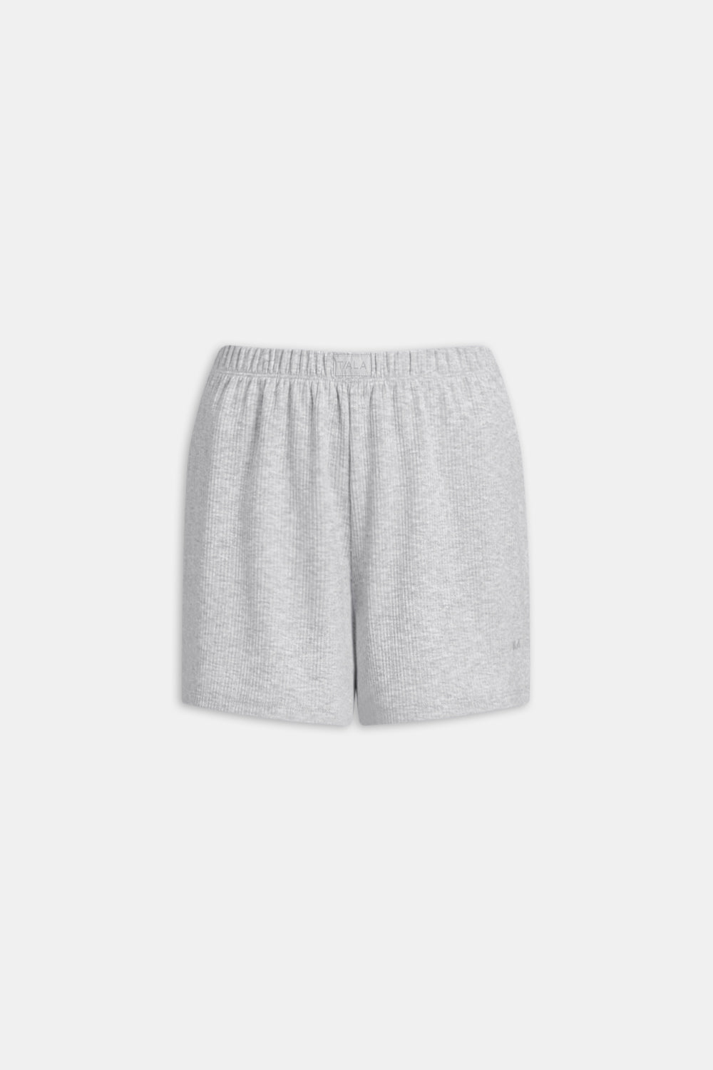 SOFT LOUNGE PYJAMA SHORTS - GREY MARL