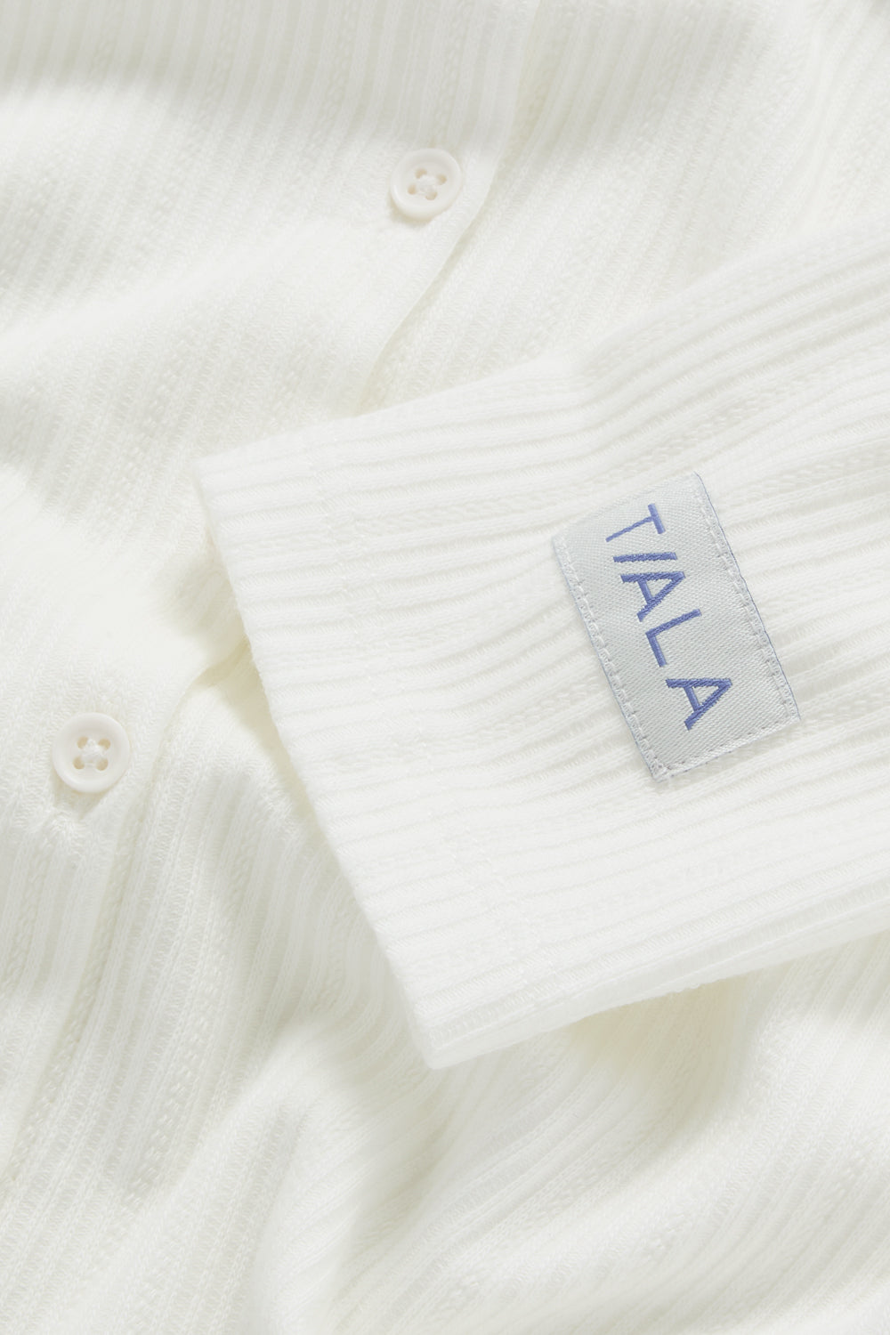 SOFT LOUNGE PYJAMA CARDIGAN - COCONUT MILK