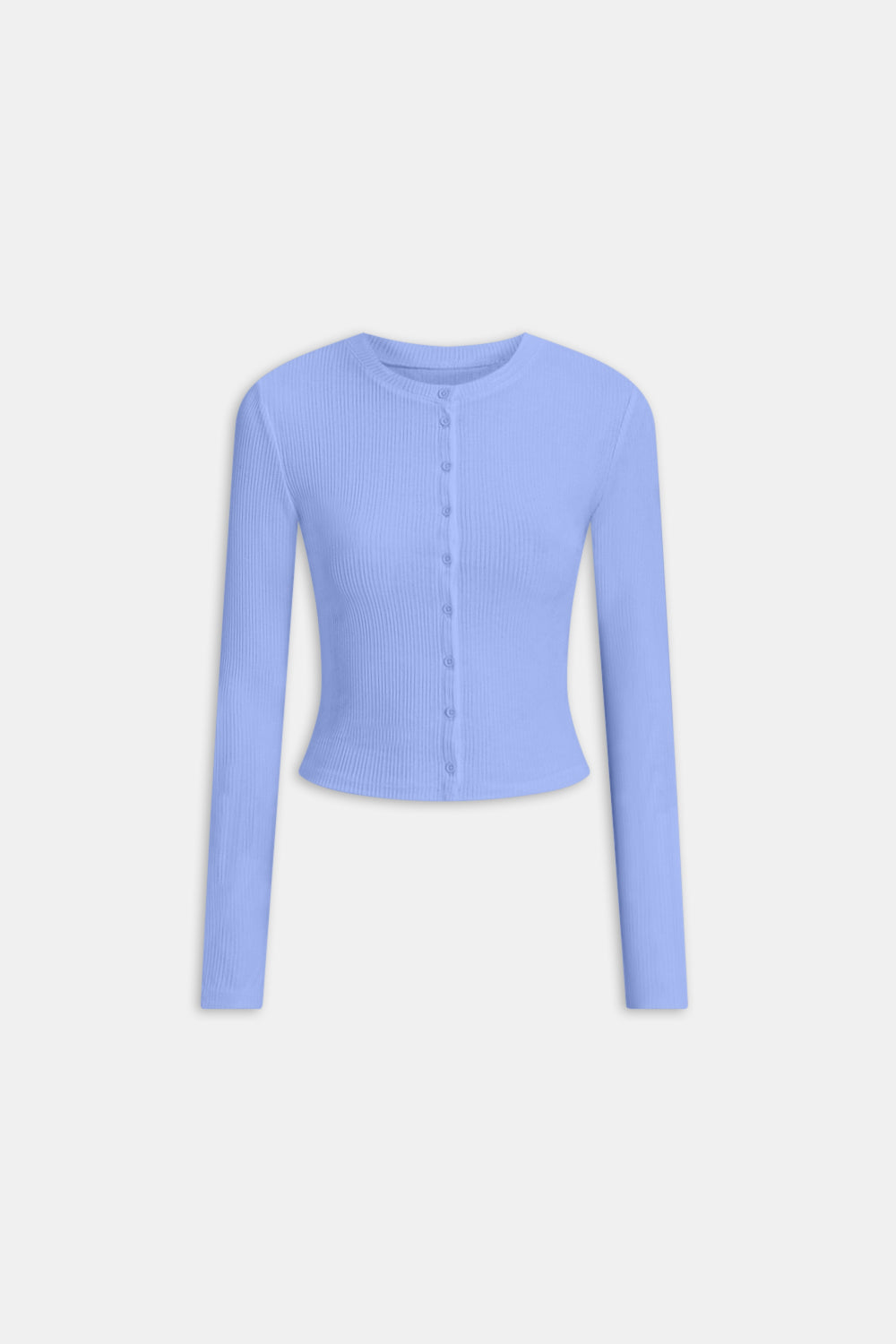 SOFT LOUNGE PYJAMA CARDIGAN - CORNFLOWER BLUE