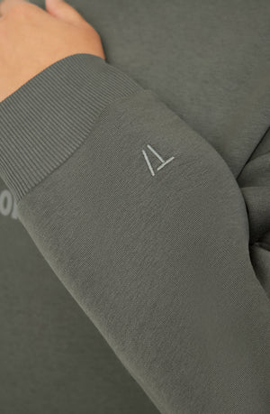 TALA ACTIVE OVERSIZED HOODIE- DARK OLIVE