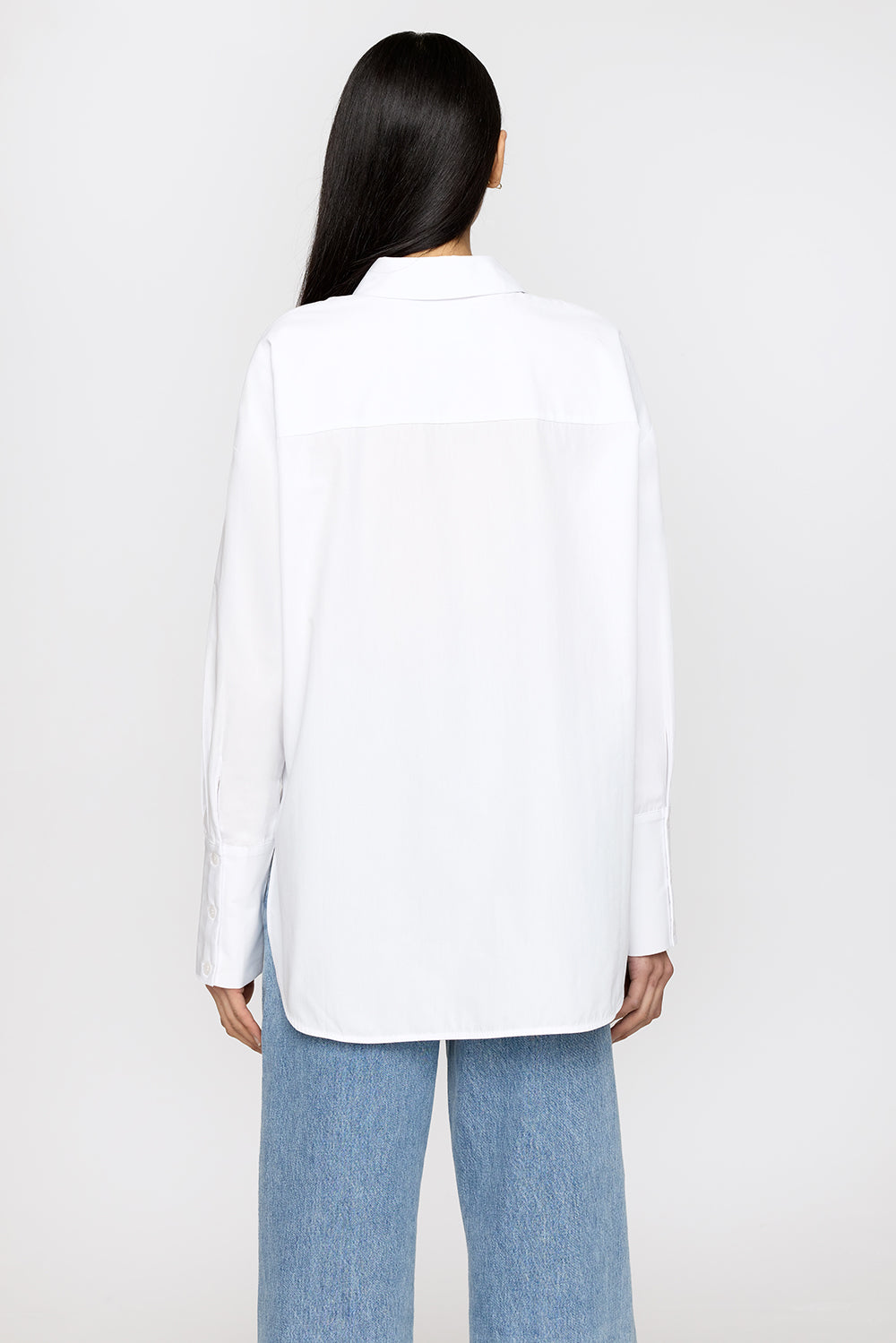 THE ESSENTIAL POPLIN SHIRT - WHITE