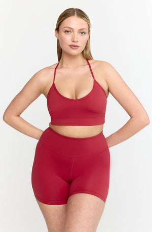 SKINLUXE MULTIWAY LIFT SPORTS BRA - RETRO RED