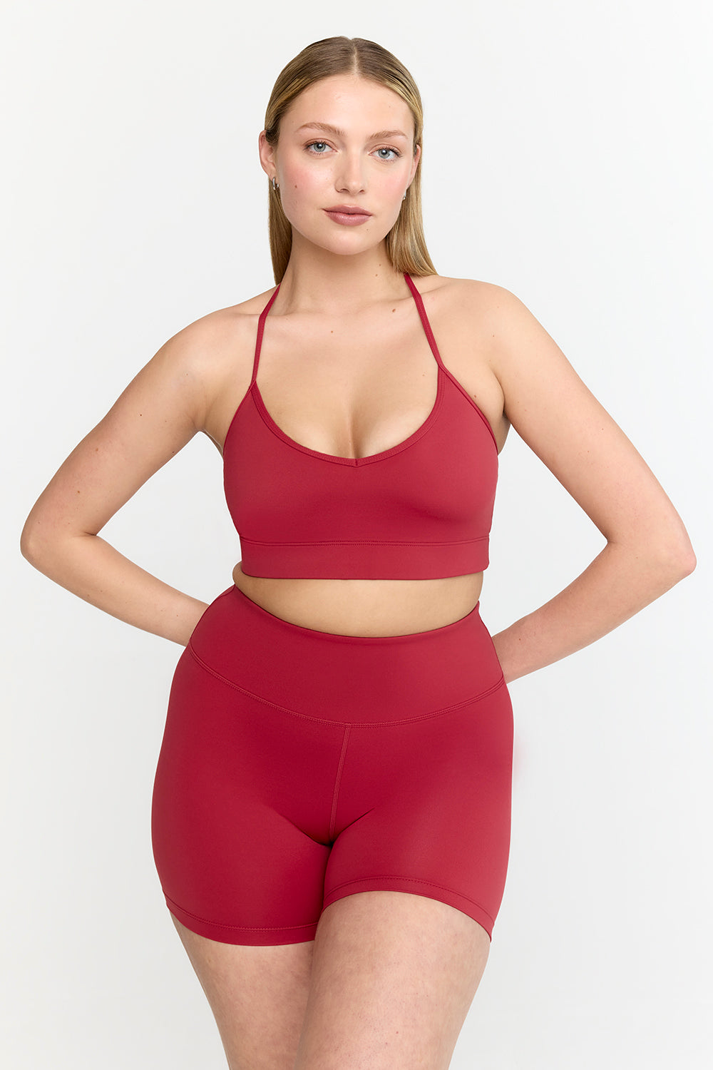 SKINLUXE MULTIWAY LIFT SPORTS BRA - RETRO RED