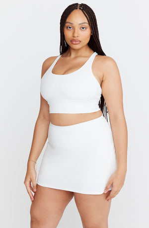 SKINLUXE SKORT - COCONUT MILK