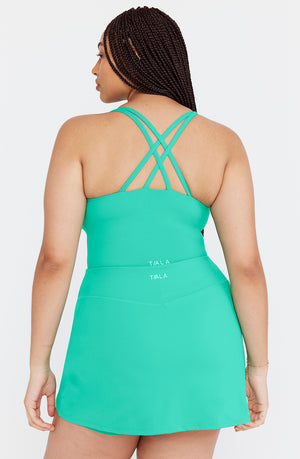 SKINLUXE SKORT - ALOE GREEN