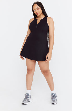 SKINLUXE ACTIVE DRESS - SHADOW BLACK