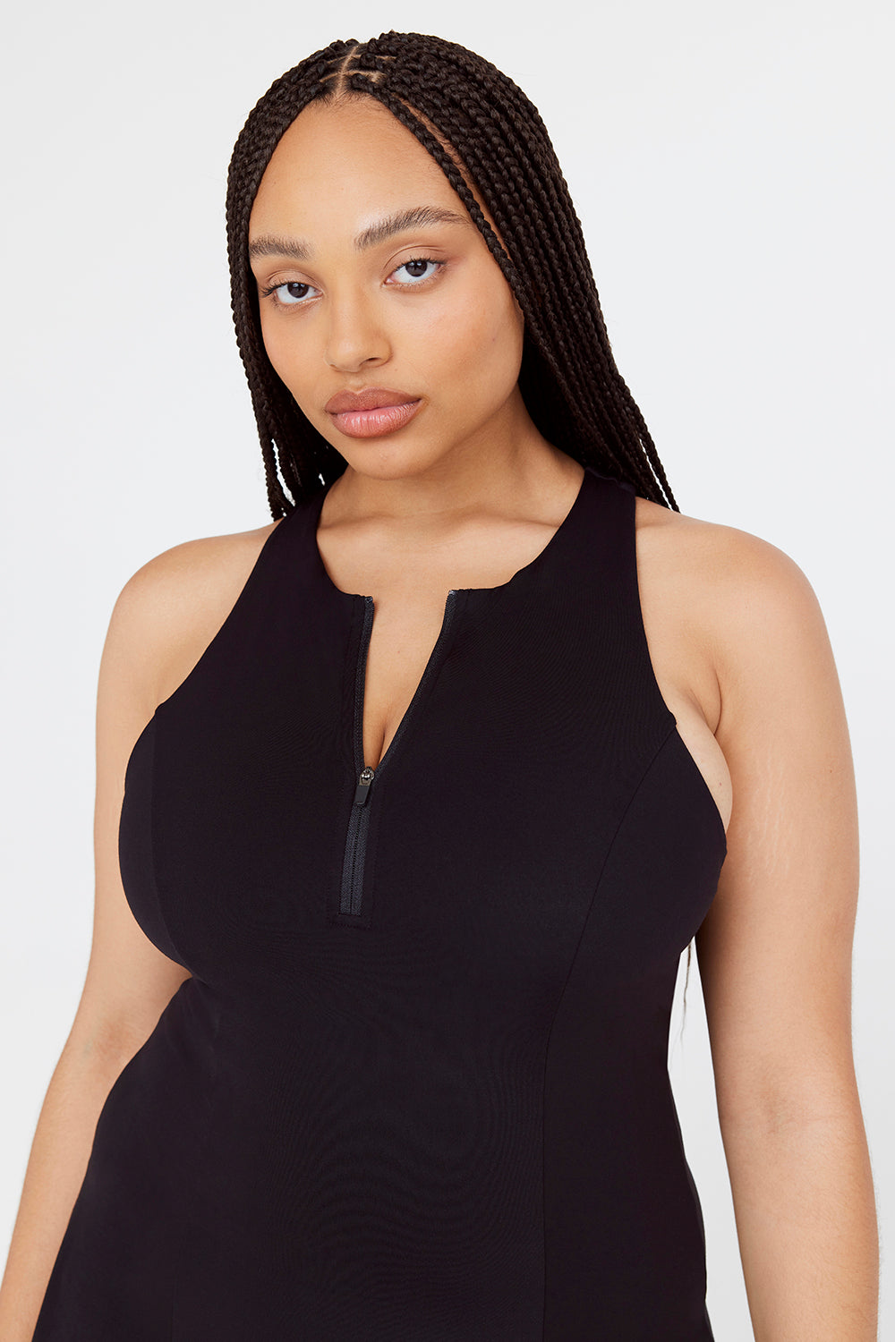 SKINLUXE ACTIVE DRESS - SHADOW BLACK