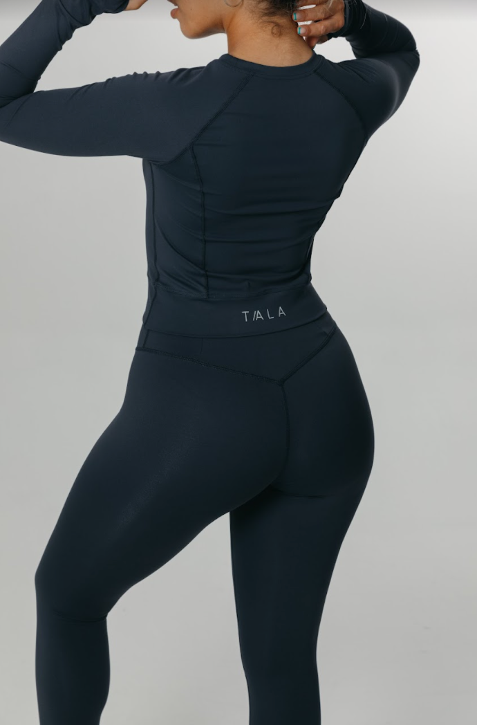 SKINLUXE HIGH WAISTED LEGGING - NAVY