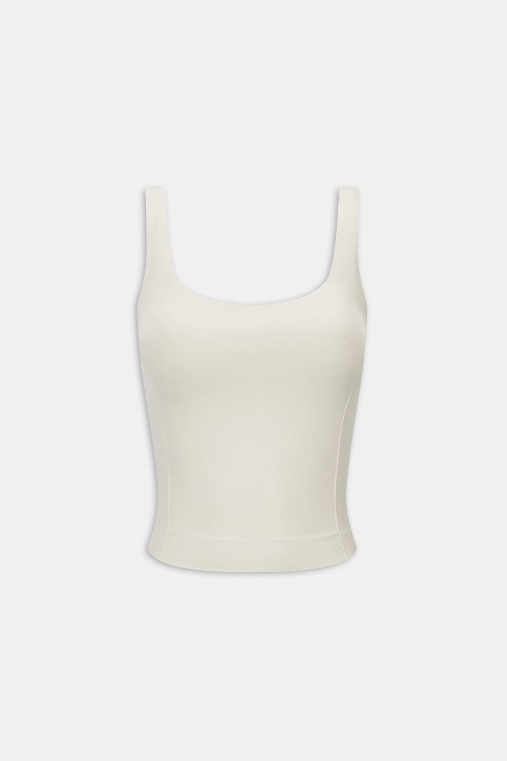 SCULPT SEAMLESS BUILT-IN BRA VEST - CHAI MARL