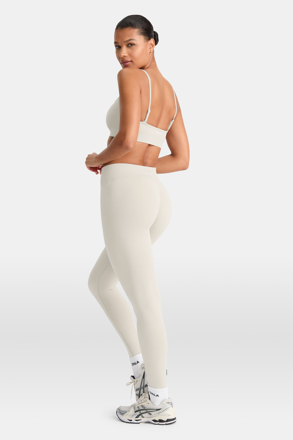 SCULPT SEAMLESS SCRUNCH LEGGING - CHAI MARL