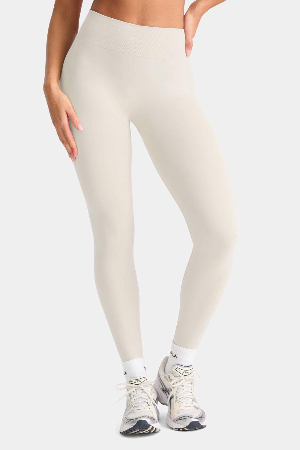 SCULPT SEAMLESS SCRUNCH LEGGING - CHAI MARL