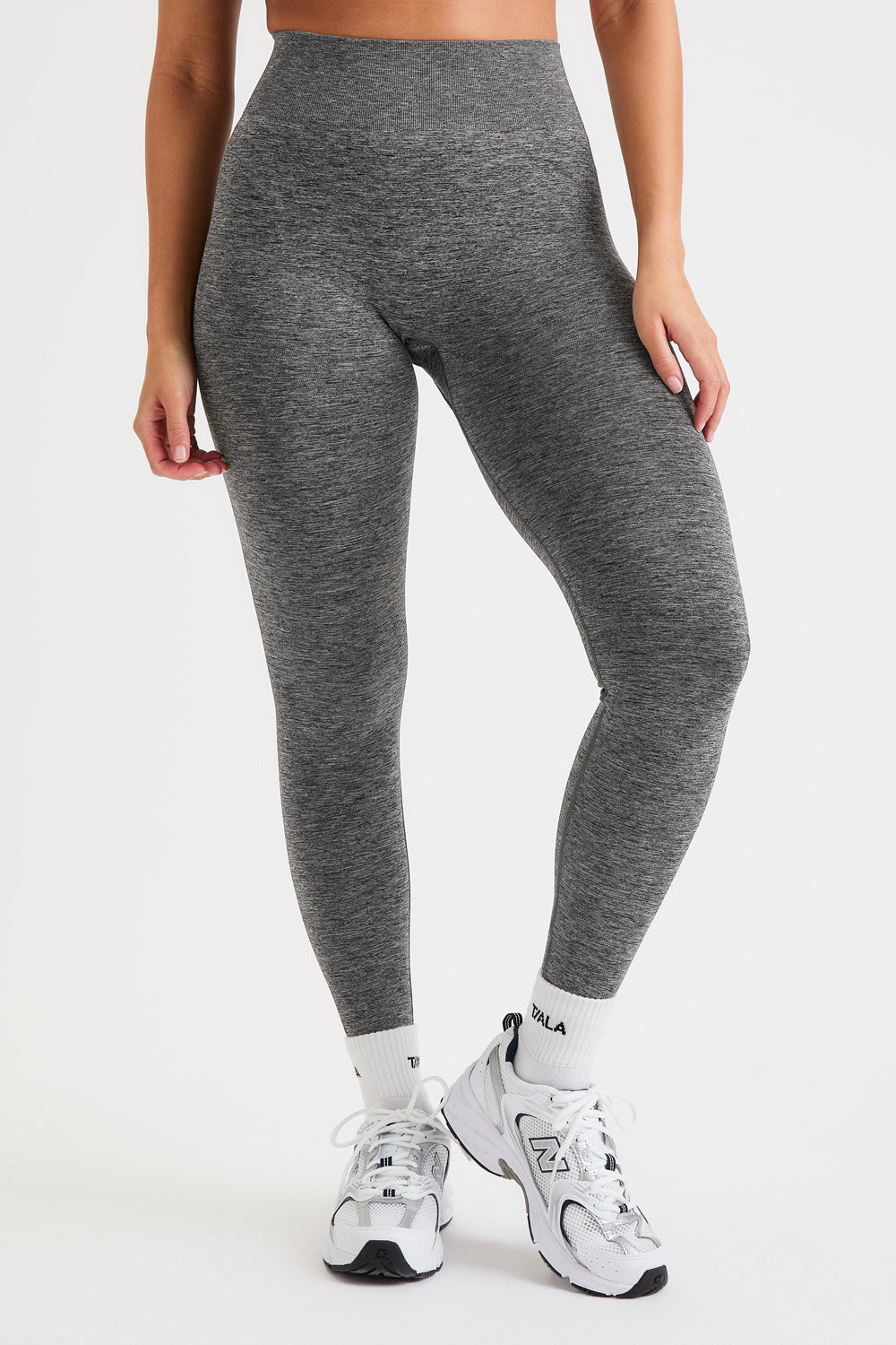 SCULPT SEAMLESS SCRUNCH LEGGING - CHARCOAL MARL