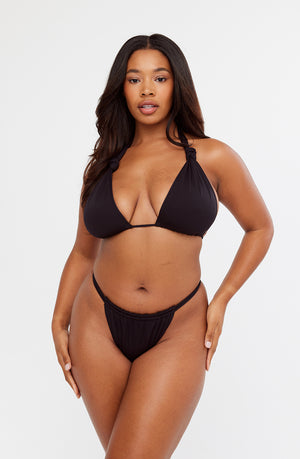 CAIRO MULTIWAY BIKINI TOP - BLACK