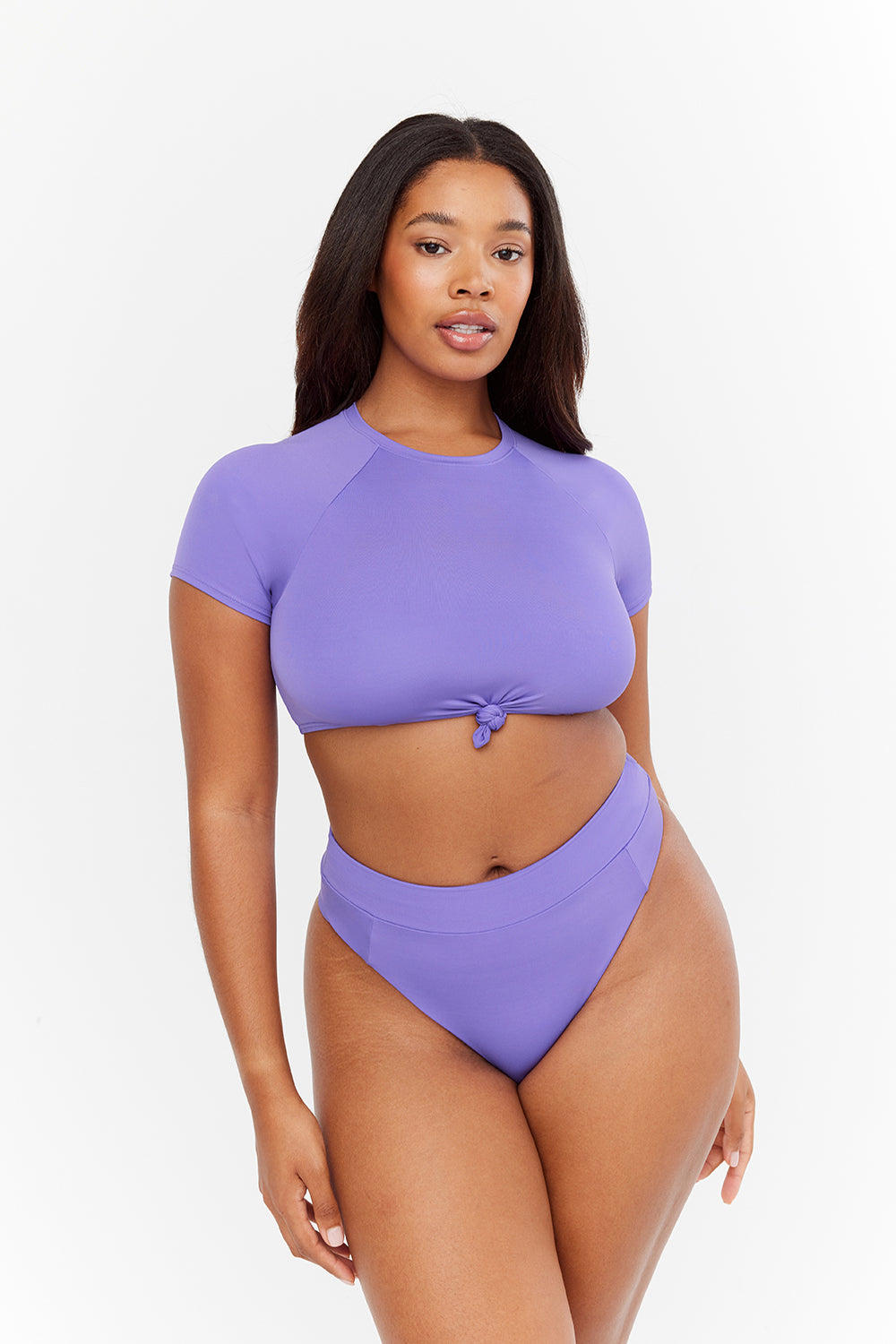 SEYCHELLES CHEEKY BIKINI BOTTOM - THISTLE